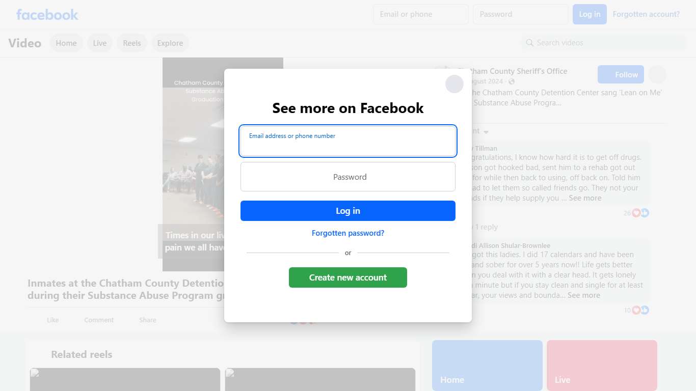 Inmates at the Chatham County Detention Center sang ‘Lean on Me’ during their Substance Abuse Program graduation, symbolizing the strength found in support and recovery. Their performance highlighted the unity and hope gained throughout their journey. Join us in celebrating the successful completion of their program. Chatham County Sheriff's Office Facebook